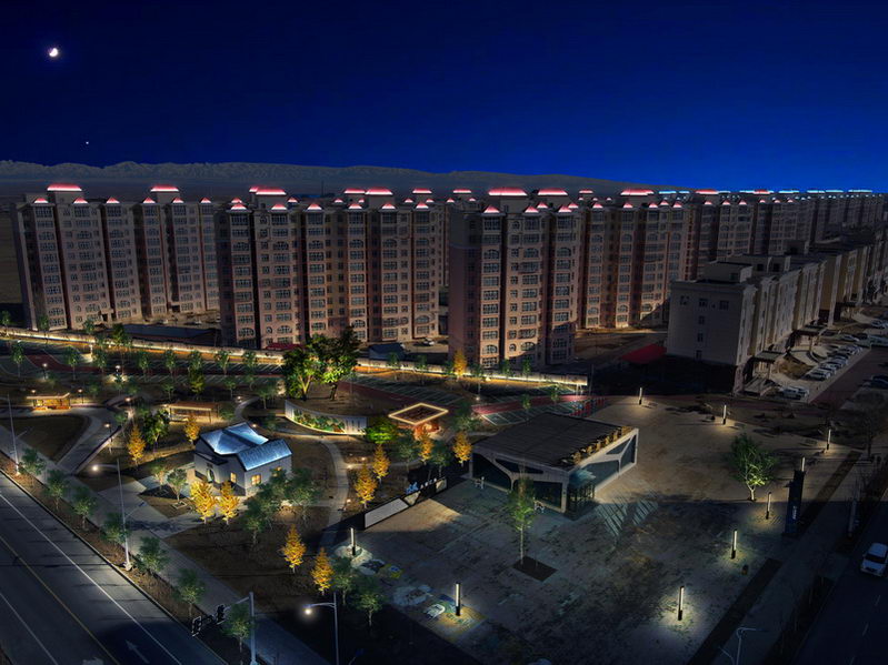 額敏縣重要道路及節點夜景照明圖片